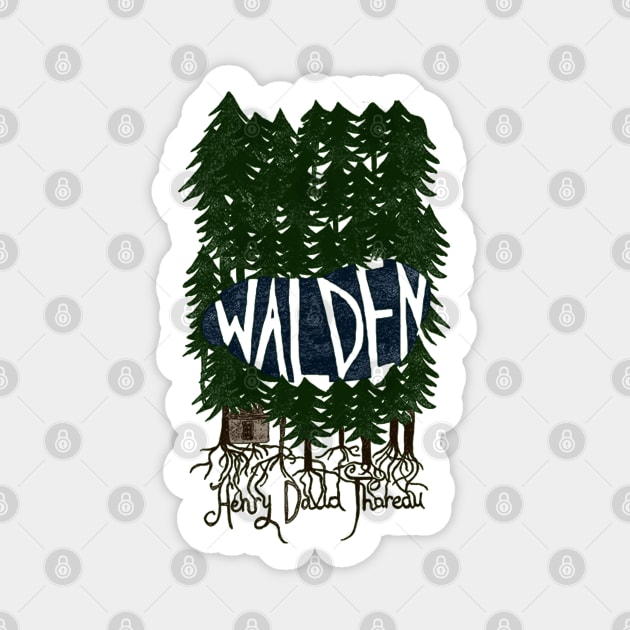 Walden (colour) Sticker by louweasely